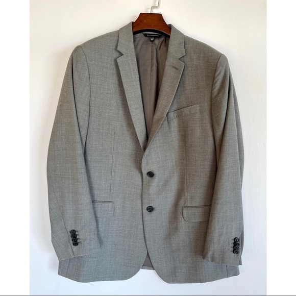 BANANA REPUBLIC Blazer Tollegno 1900 Extra Fine Merino Slim Fit 44R - Picture 16 of 16